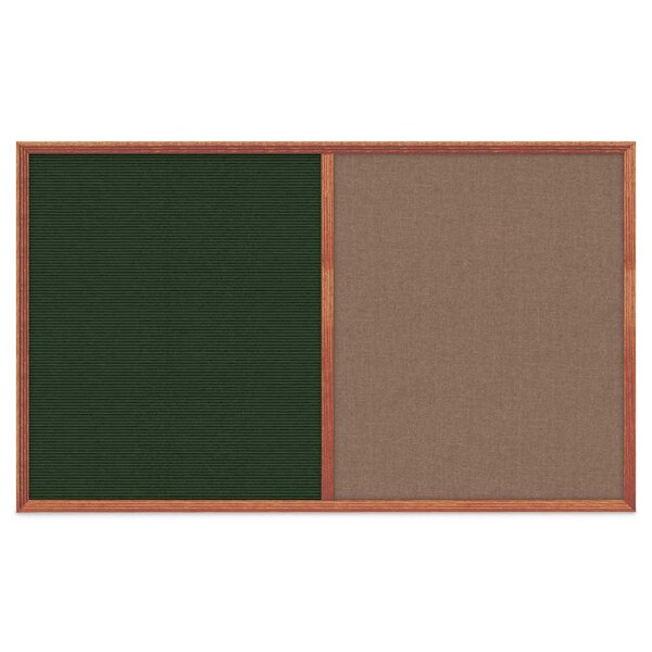Slim Style Indoor Enclosed Corkboard, 18